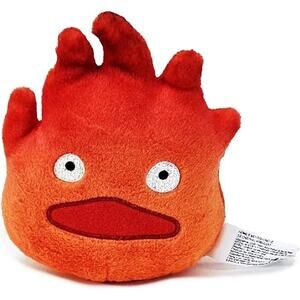 Studio Ghibli Calcifer Plush 5.9 Inch Medium Howls Moving Castle Soft Toy Gift